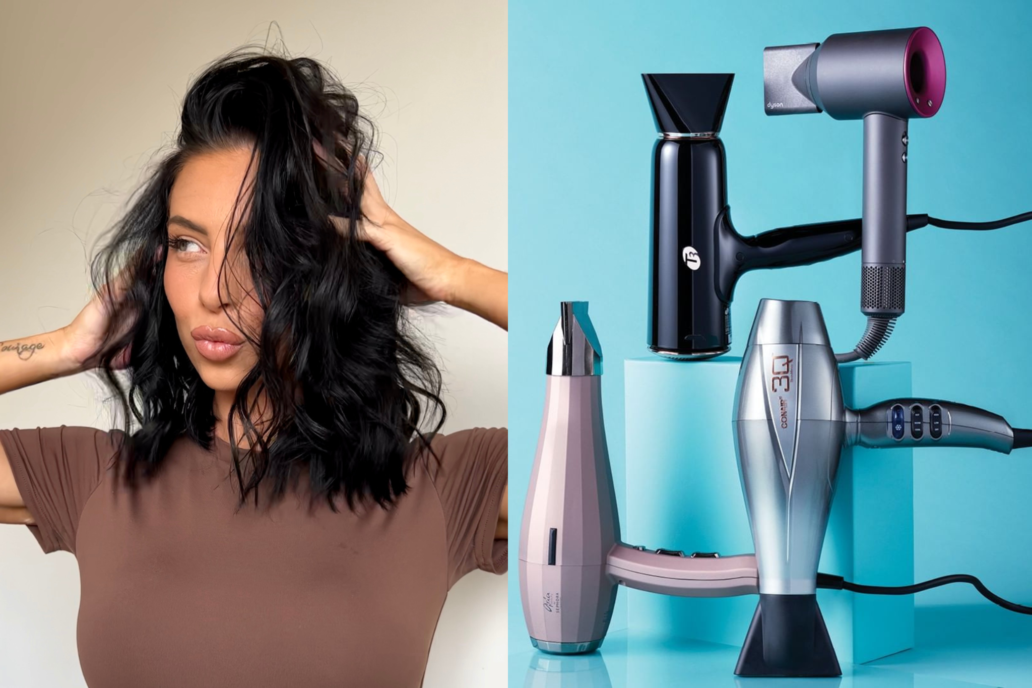 Blow dry hair clearance products