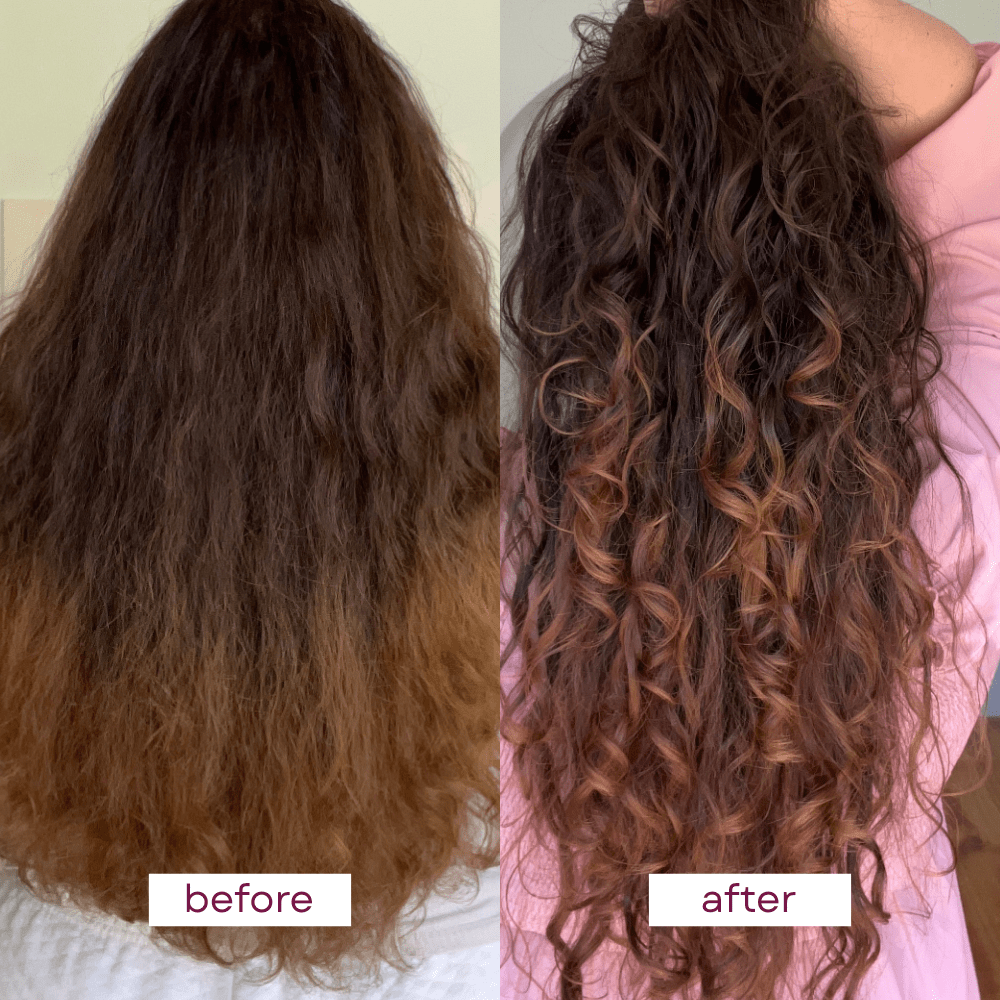 Curly Girl Method Routine