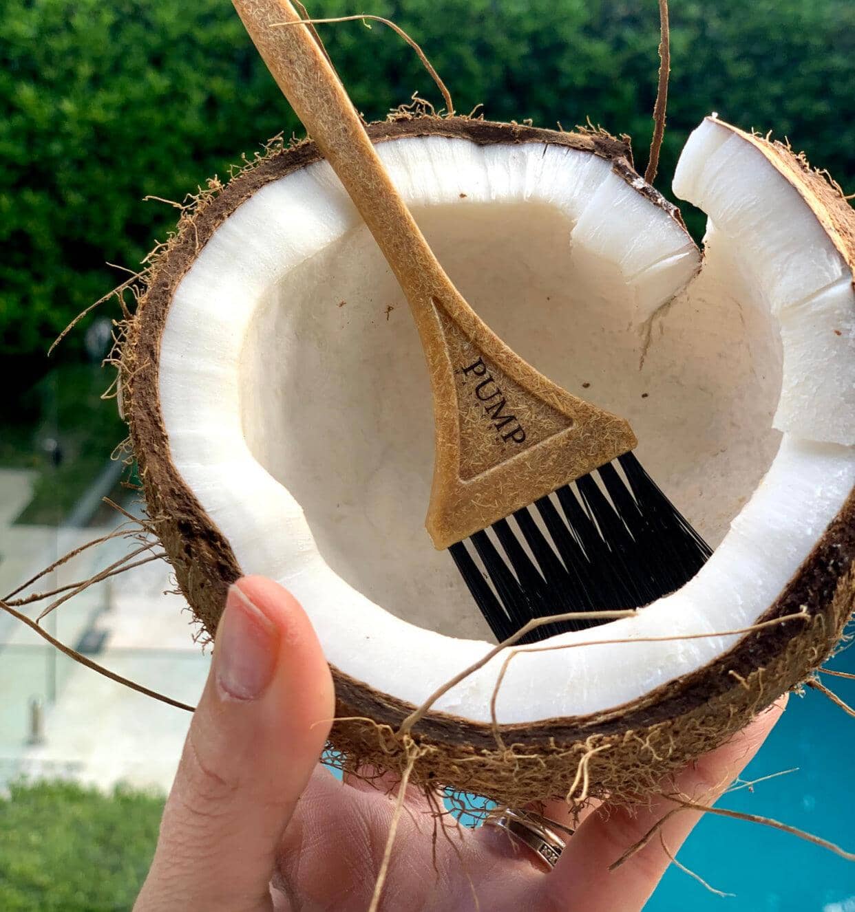 Pump Eco Coconut Tint Brush x 2 - Pump Haircare