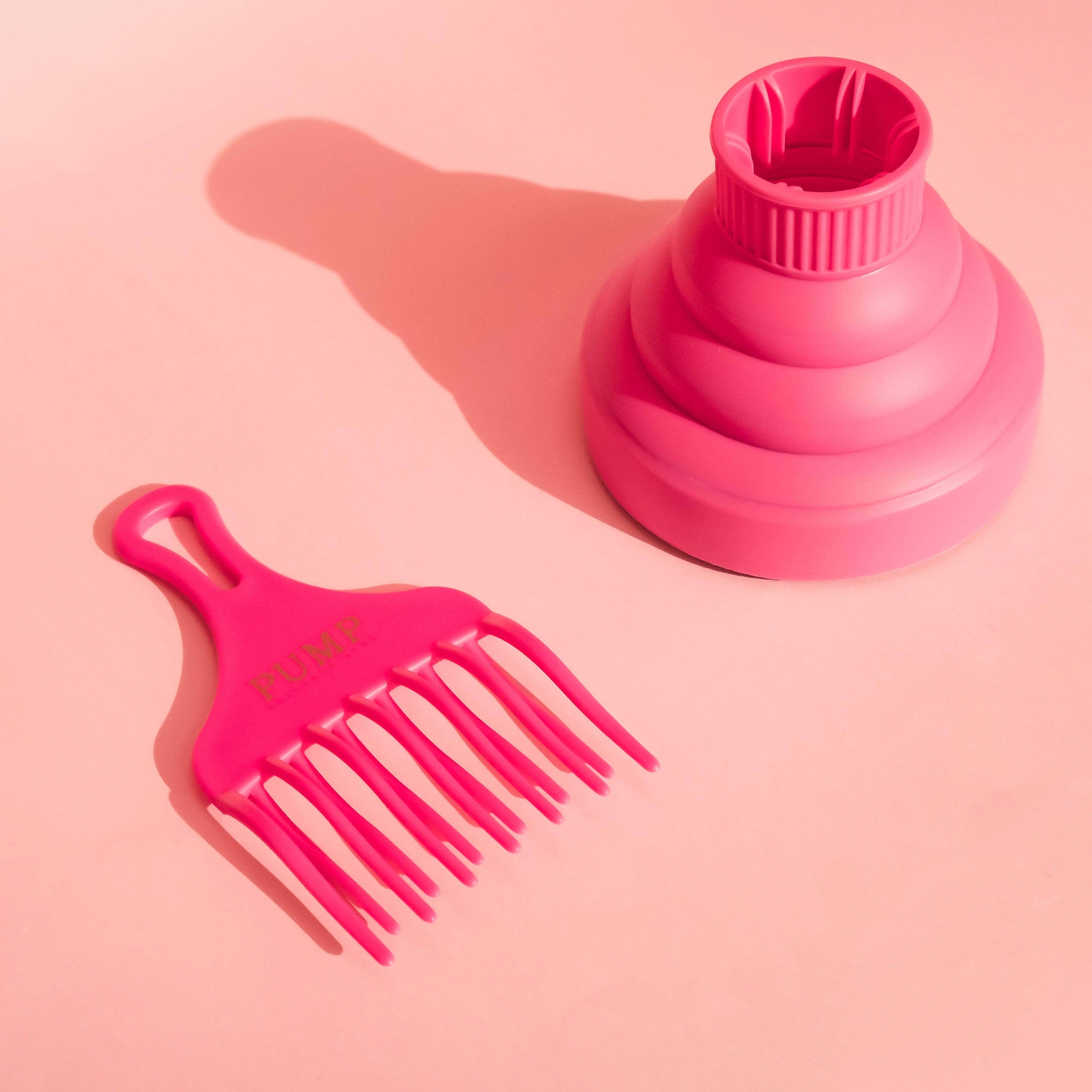 Pump Pink Detangle Comb - Pump Haircare