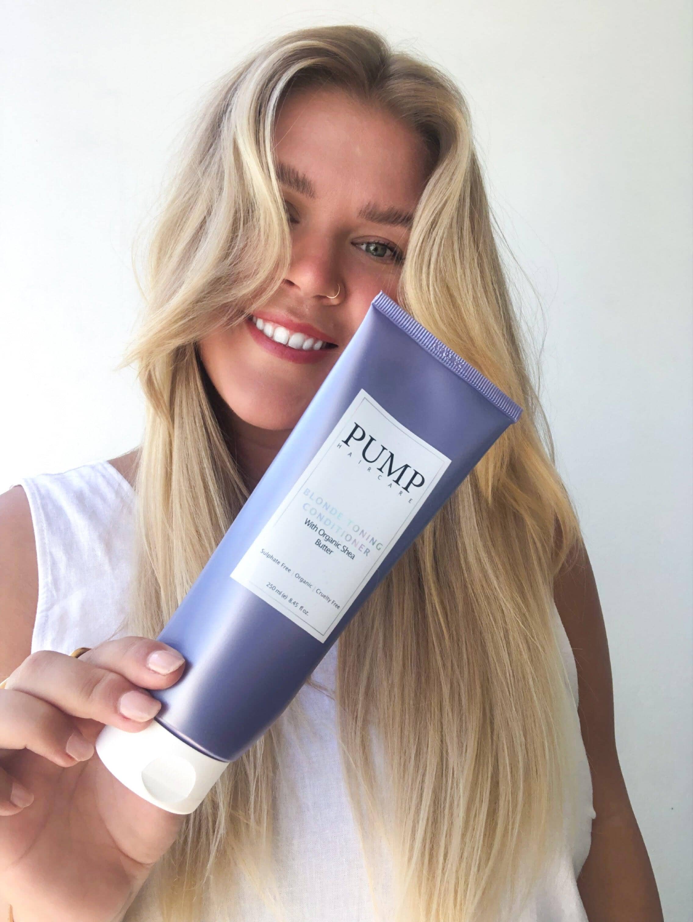 Pump Blonde Toning Conditioner - Pump Haircare