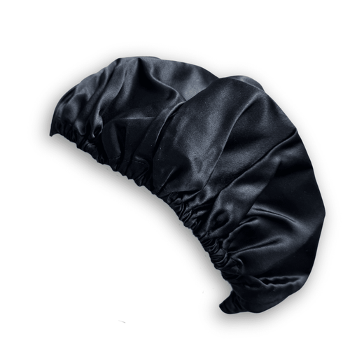 Mulberry Silk Sleep Cap Black