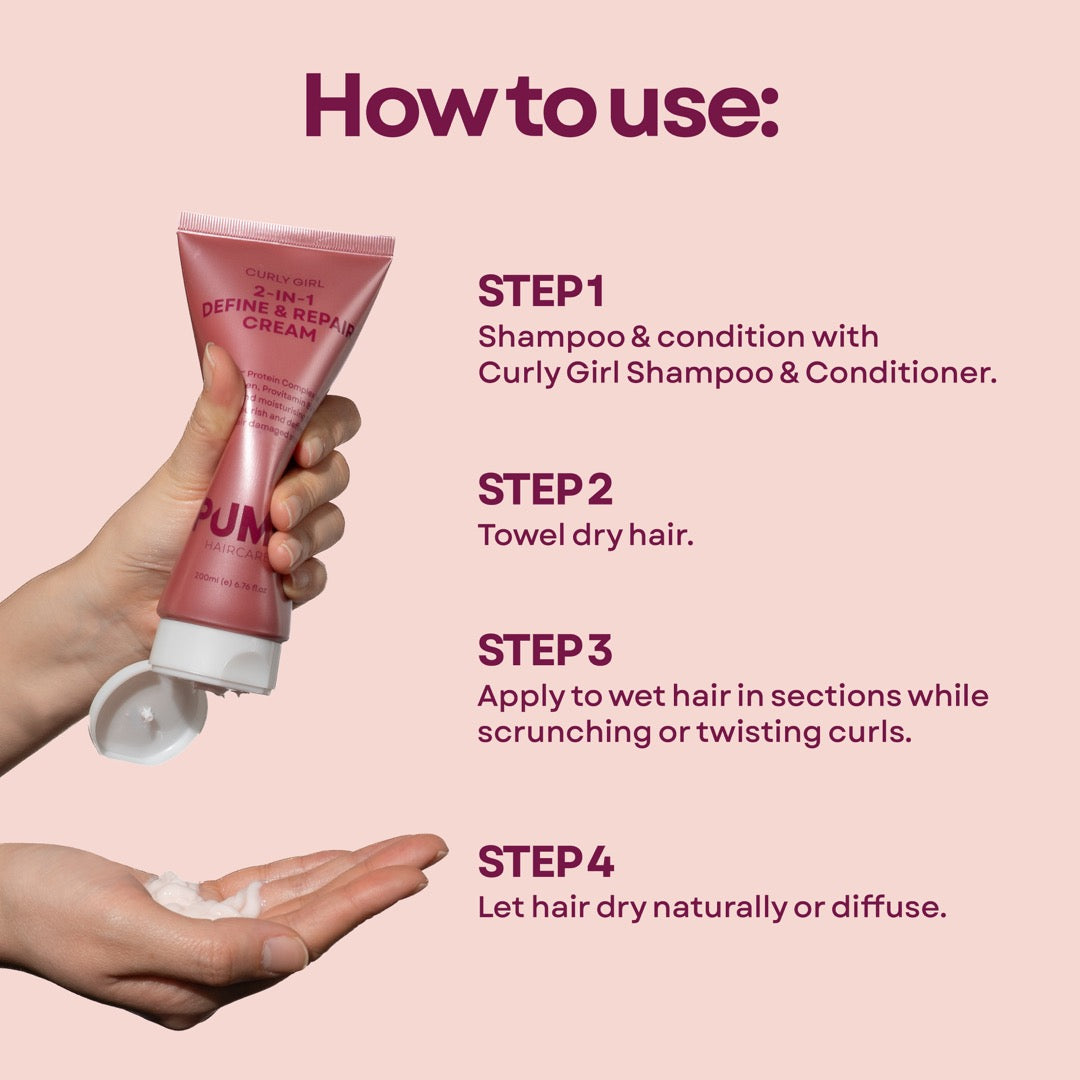 Curly Girl 2-in-1 Define & Repair Cream
