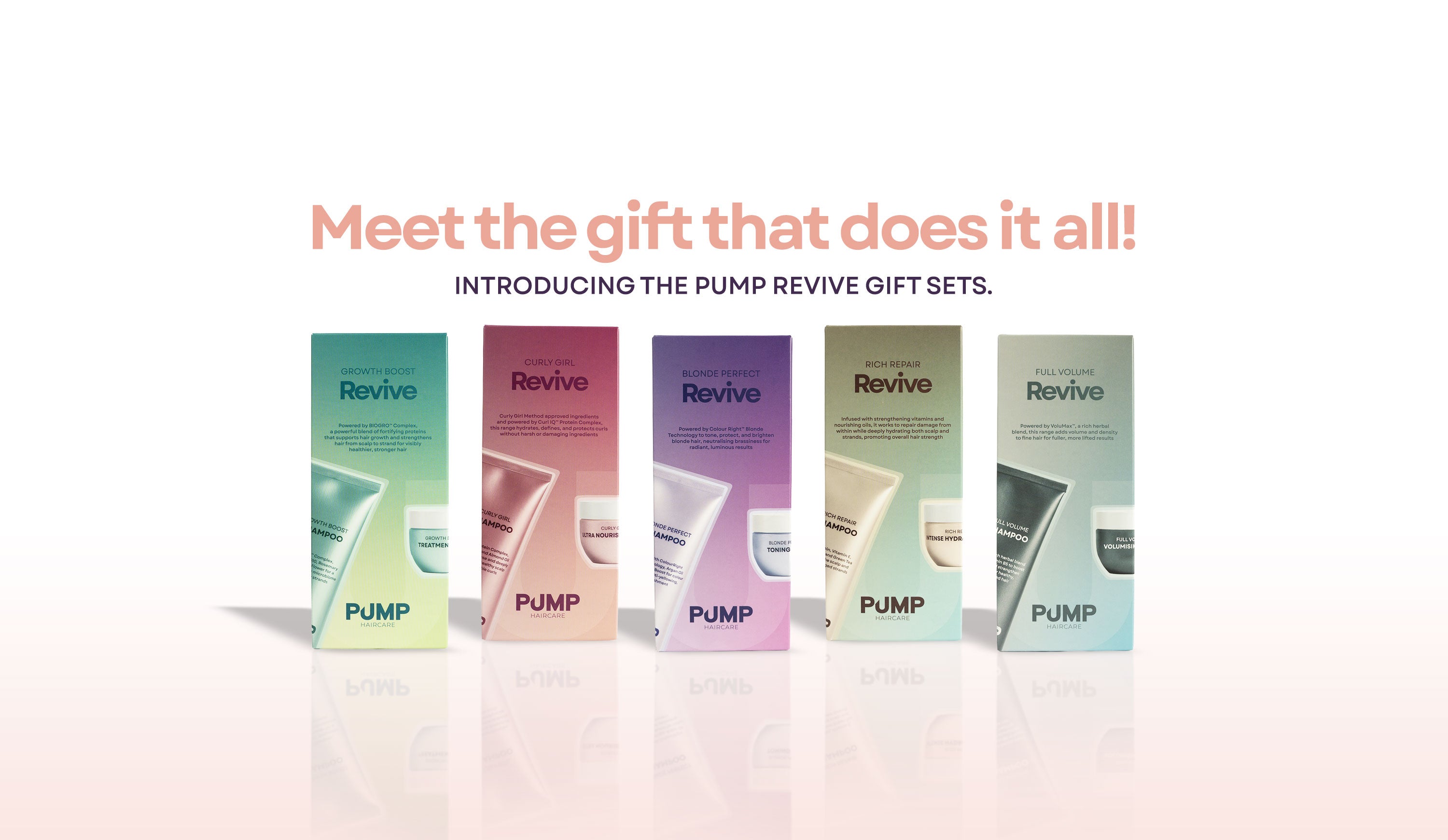 Revive Packs for Mothers Day. All ranges