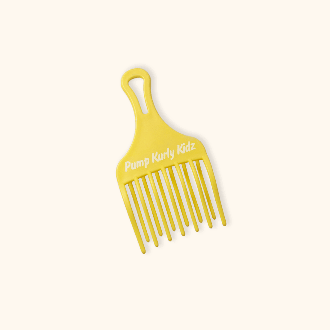 Pump Kurly Kidz Yellow Curl Detangle Comb