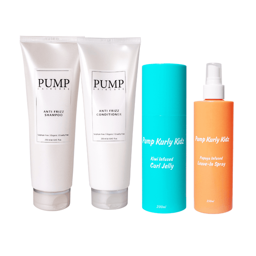 Pump Kurly Kidz Anti Frizz Pack