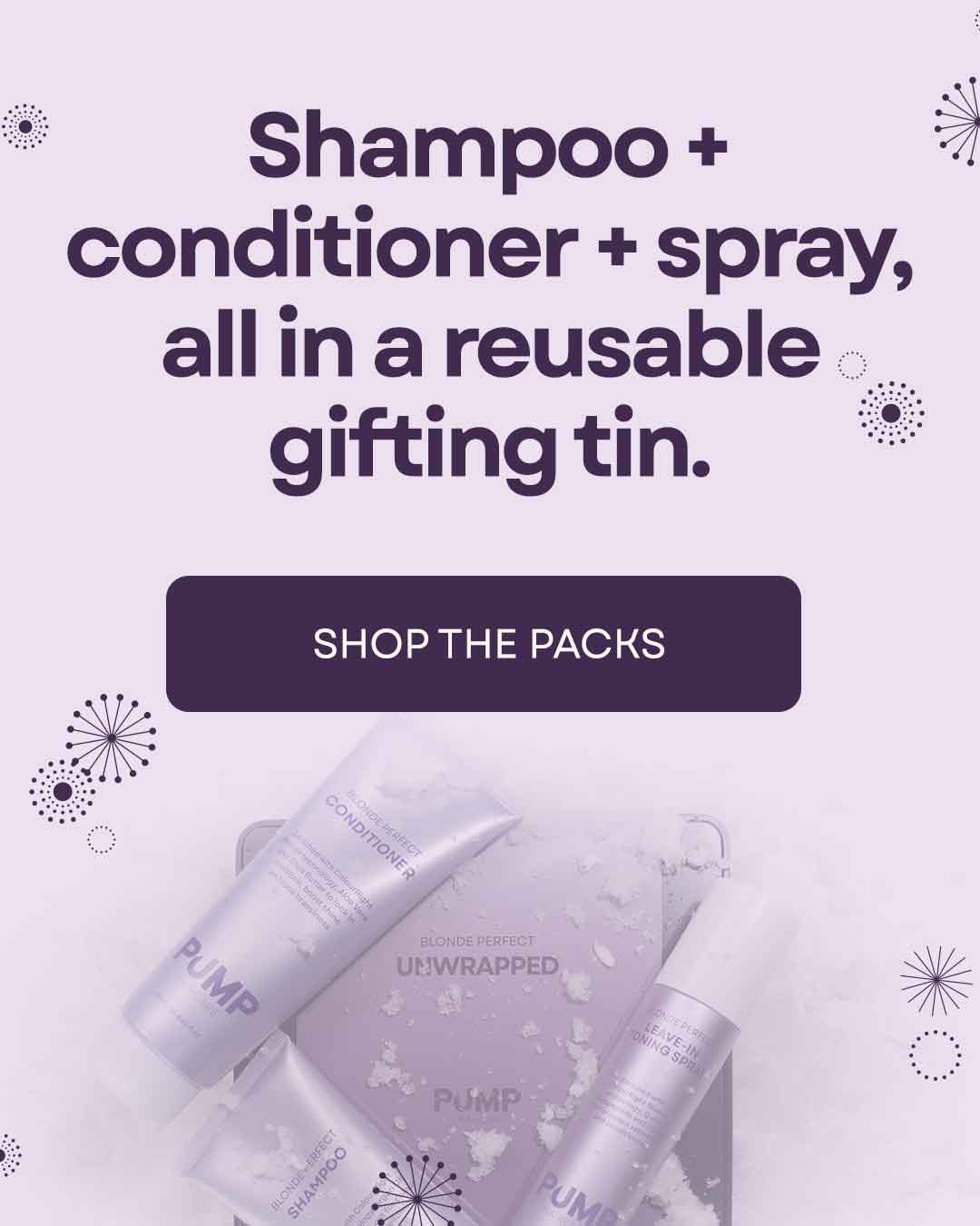 Christmas Unwrapped is here! Buy 2 products. Get 1 free. The tin&