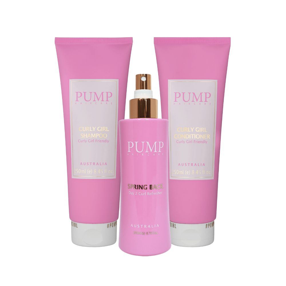 Pump Curly Girl Trio