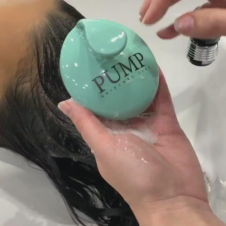 Pump Shampoo Brush