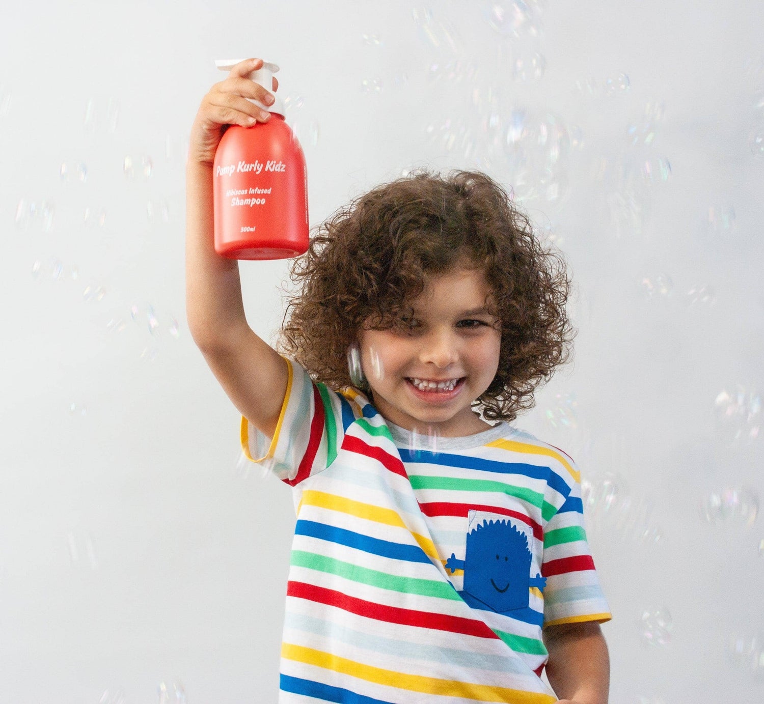 Pump Kurly Kidz Hibiscus Infused Shampoo - Pump Haircare