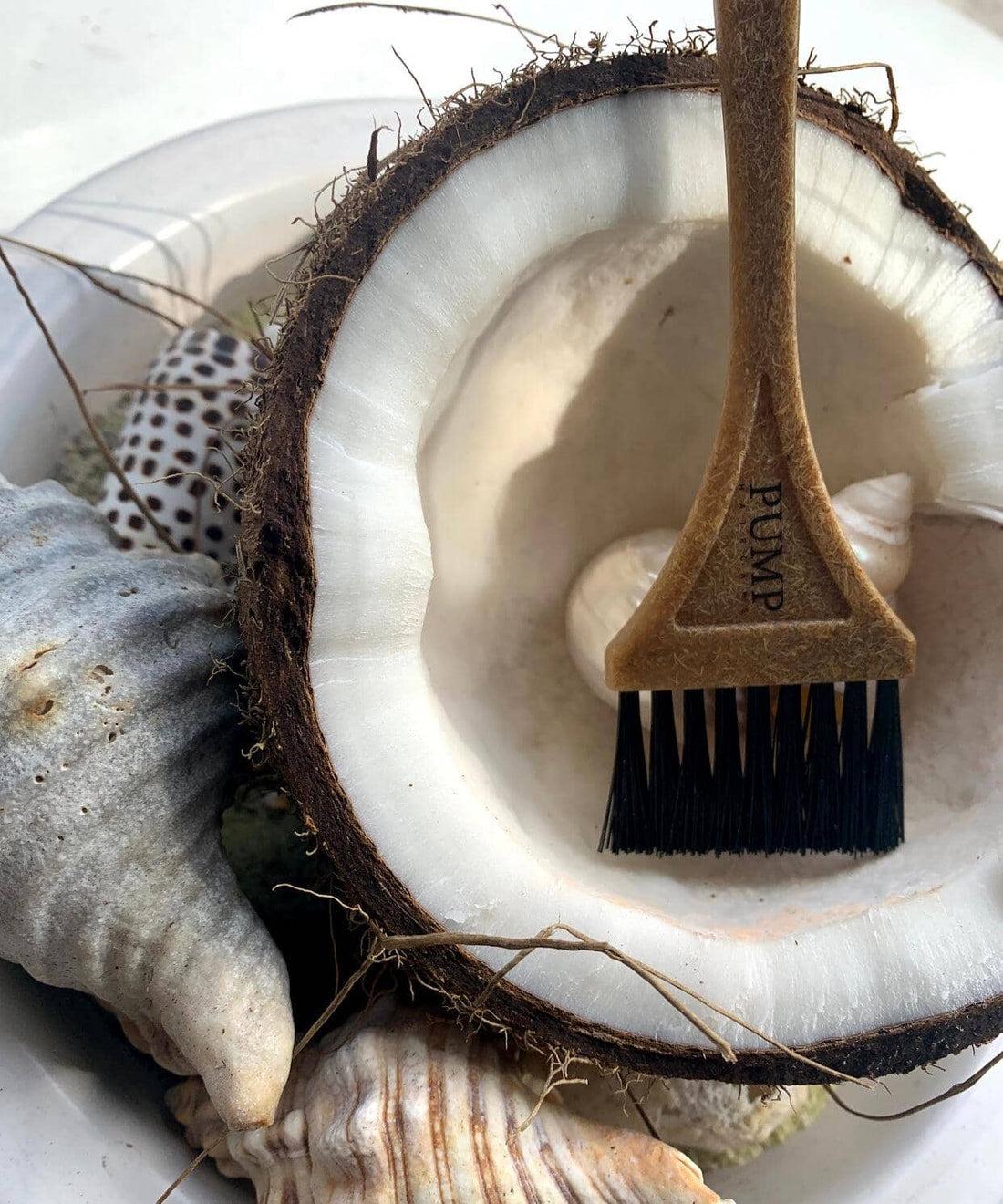 Pump Eco Coconut Tint Brush x 2 - Pump Haircare