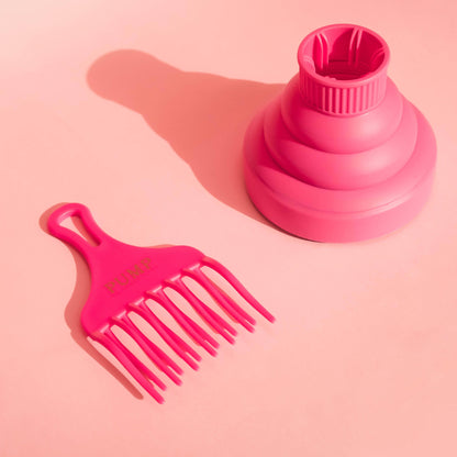 Pump Pink Detangle Comb - Pump Haircare