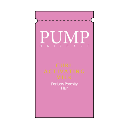 PUMP CURL ACTIVATING MILK SACHET SAMPLE - Pump Haircare