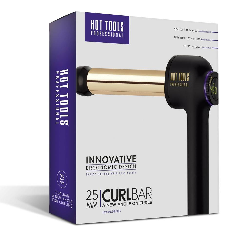 Hot Tools 24k Gold Curl Bar 25mm - Pump Haircare